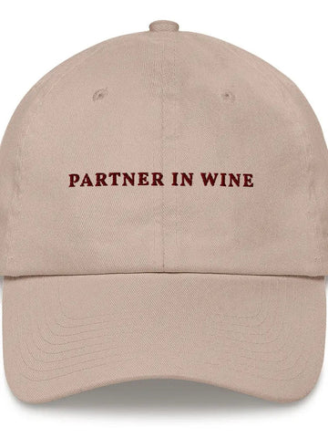 Baumwollkappe "Partner in Wine" - The Baltic Shop