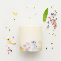 Bio Sojawachskerze - Wild Flowers - The Baltic Shop