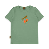 Grüner T-Shirt "Chill" - The Baltic Shop