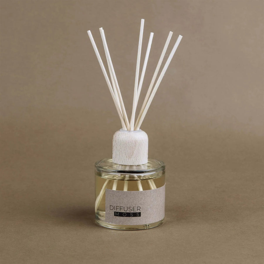 Handgegossener Diffuser-Duftstäbchen mit Moosduft - The Baltic Shop