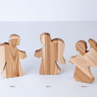 Handgemachter Deko Engel aus Holz - The Baltic Shop