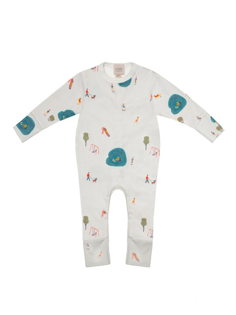 Overall Pyjama aus Bio Baumwolle für Babies - The Baltic Shop