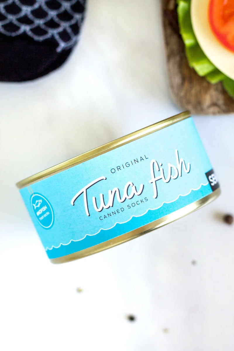 Socken in der Dose "Tuna fish" - The Baltic Shop