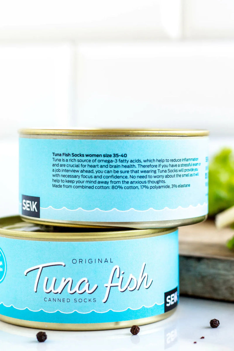 Socken in der Dose "Tuna fish" - The Baltic Shop