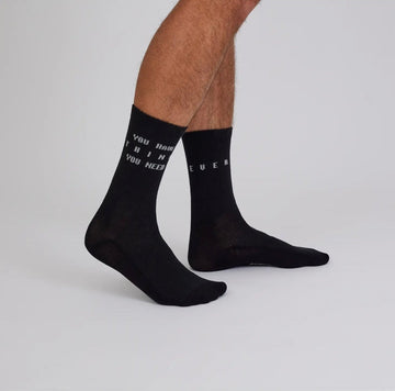 Sportliche nachhaltige Socken "You have everything what you need“ - The Baltic Shop