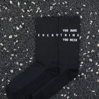 Sportliche nachhaltige Socken "You have everything what you need“ - The Baltic Shop