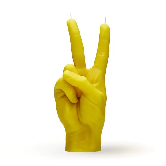 Statement Kerze "Peace" - The Baltic Shop