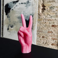 Statement Kerze "Peace" - The Baltic Shop