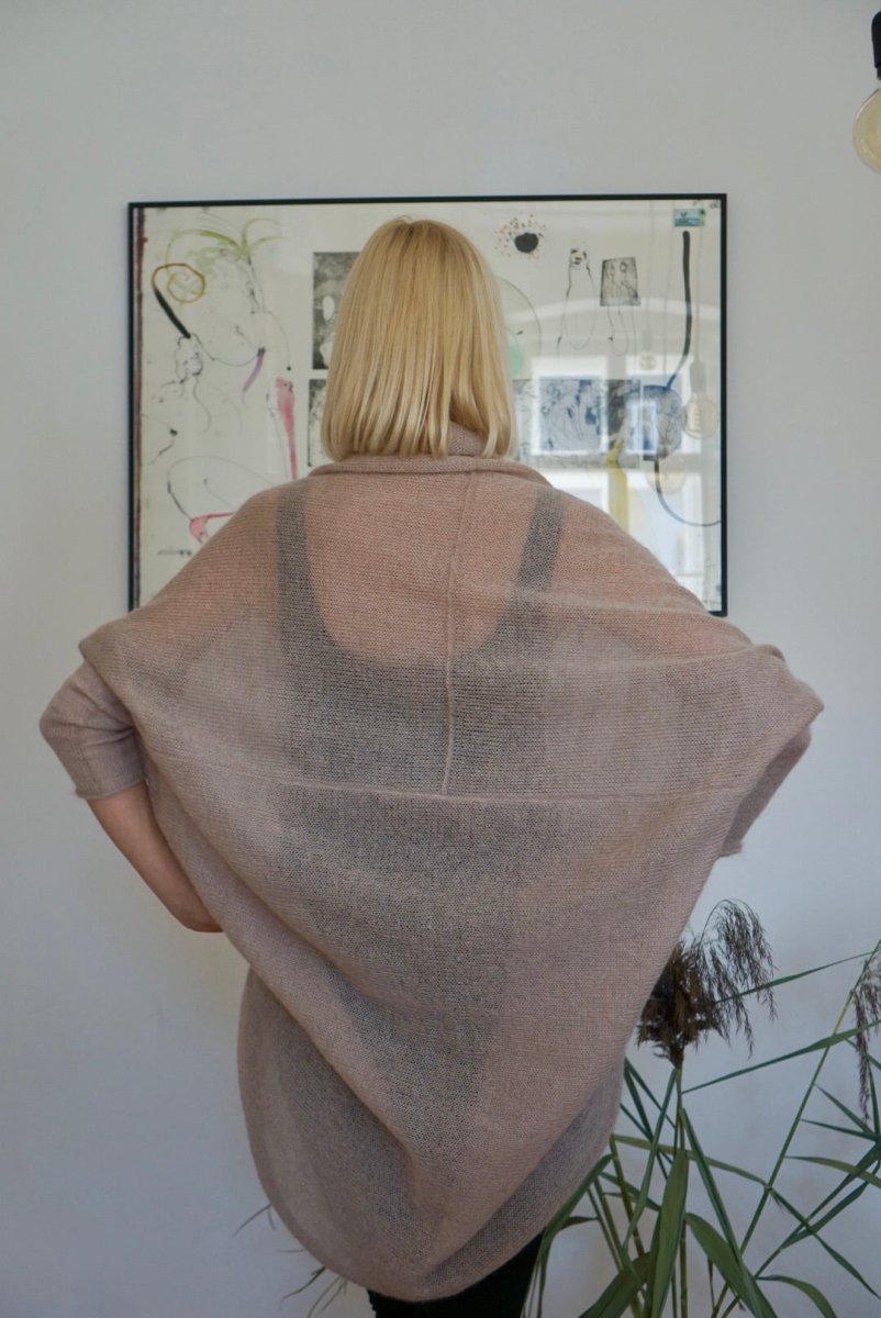 Strickjacke aus Kidmohair und Seide - The Baltic Shop