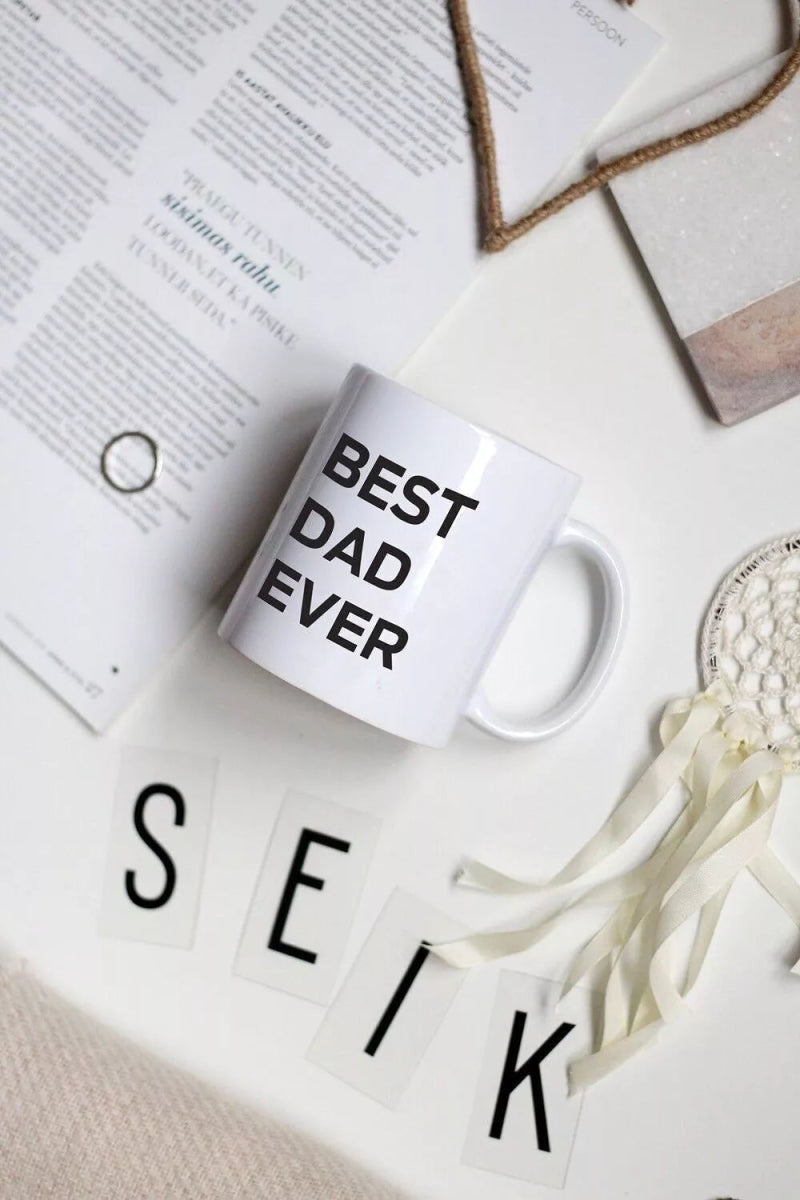 Teetasse "Best Dad ever" - The Baltic Shop