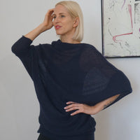 Two Way Pullover aus Kidmohair und Seide - The Baltic Shop