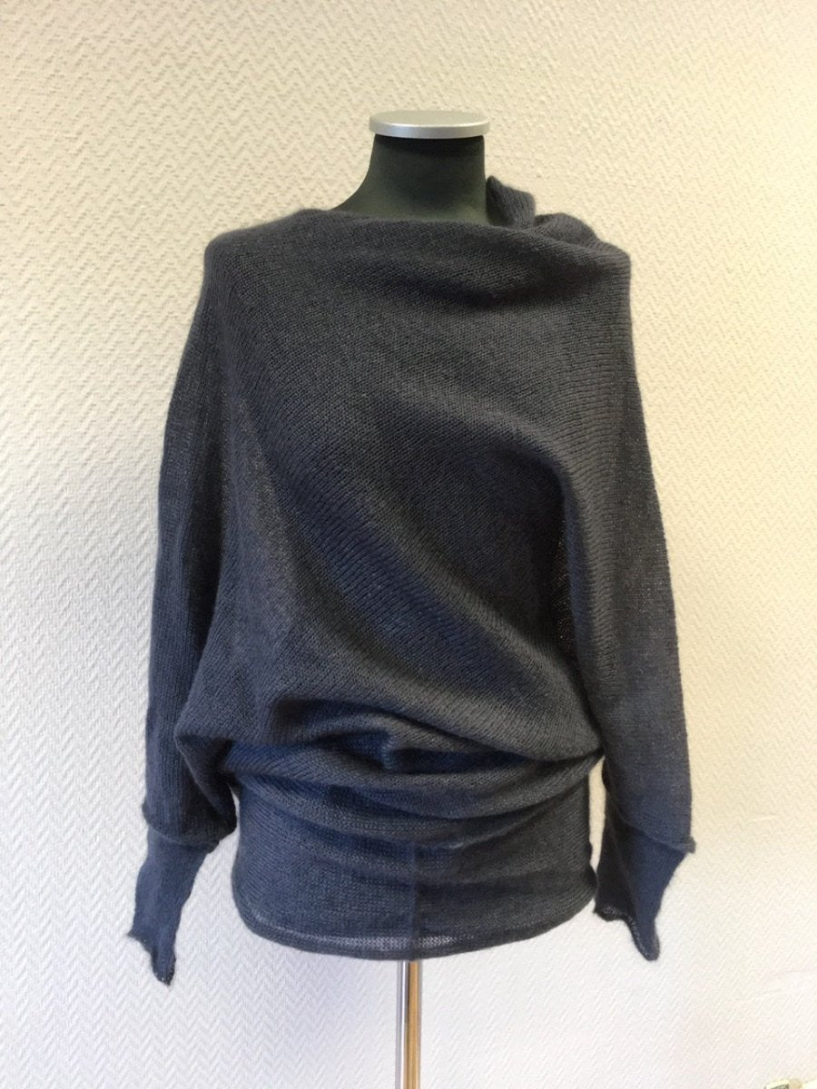 Two Way Pullover aus Kidmohair und Seide - The Baltic Shop