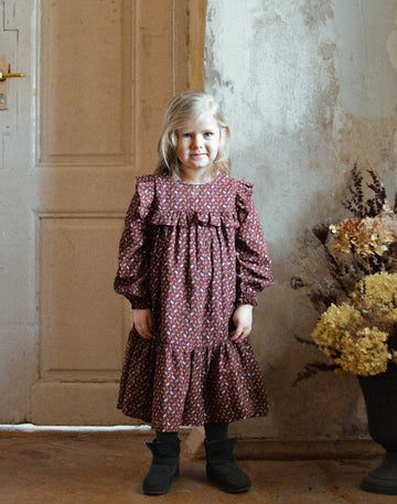 Vintage Kleid mit Blumenmuster - The Baltic Shop