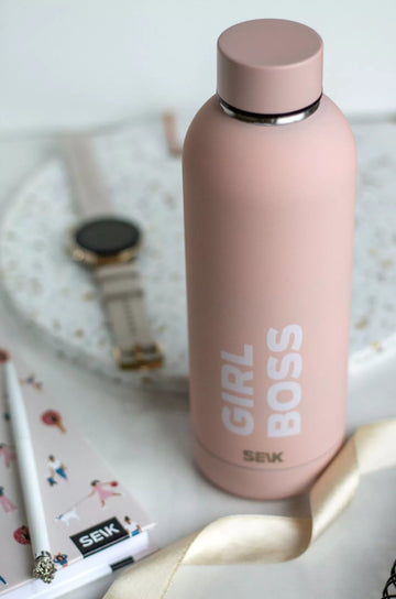 Wasserflasche/Thermoflasche "GIRL BOSS" - The Baltic Shop