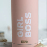 Wasserflasche/Thermoflasche "GIRL BOSS" - The Baltic Shop